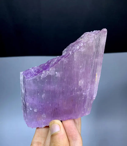 Natural Pink Kunzite Crystal, Afghanistan Mineral Specimen (220 Grams)