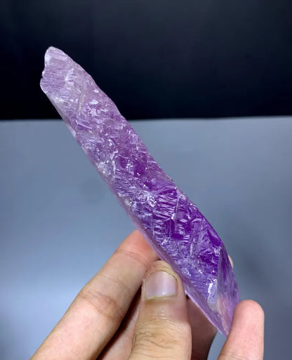 Natural Pink Kunzite Crystal, Afghanistan Mineral Specimen (220 Grams)