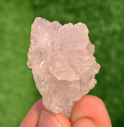 Flower Shape Crystallized Rose Quartz Crystals From Afghanistan - 70 Carats