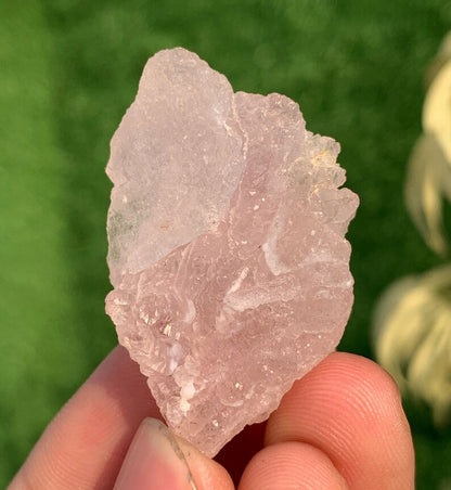 Flower Shape Crystallized Rose Quartz Crystals From Afghanistan - 70 Carats
