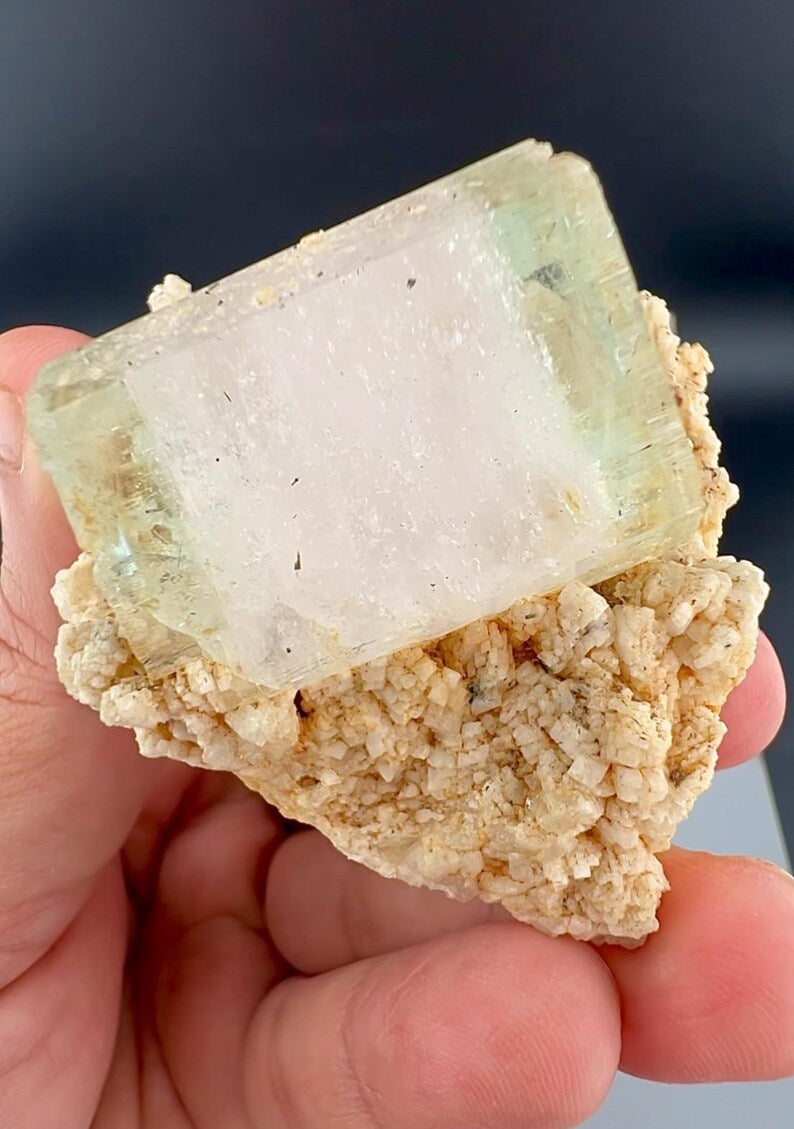 AquaMorganite Specimen from Pakistan - 80 Grams