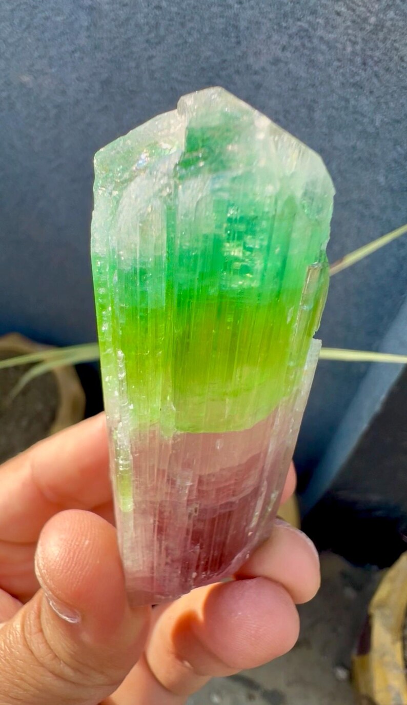 Tourmaline Crystal from Afghanistan - 85 Grams
