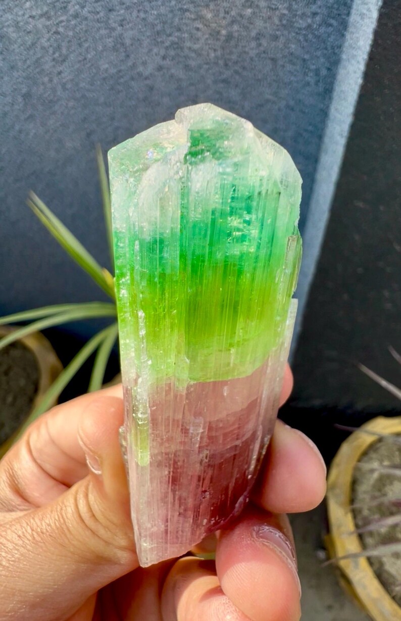 Tourmaline Crystal from Afghanistan - 85 Grams