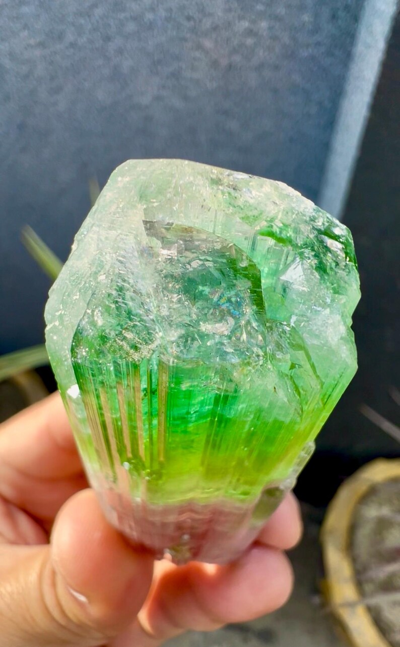 Tourmaline Crystal from Afghanistan - 85 Grams