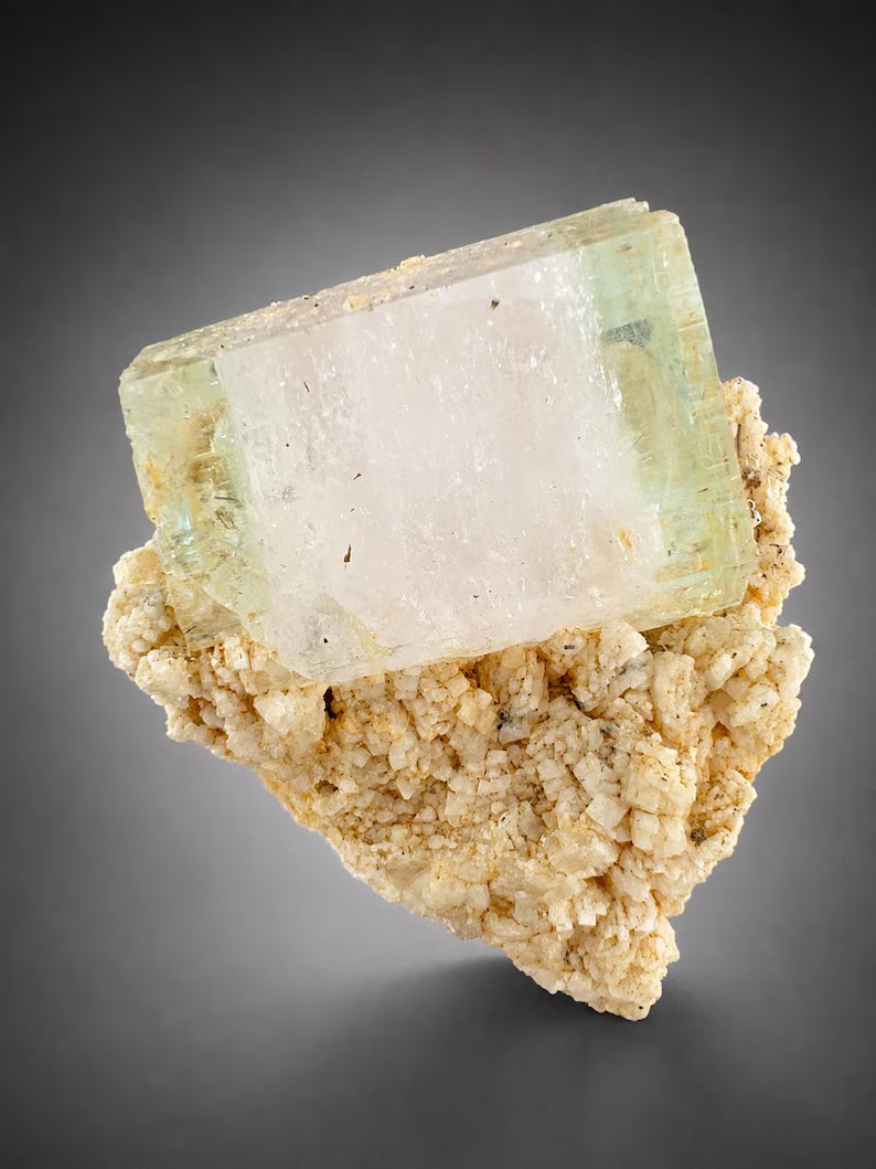 AquaMorganite Specimen from Pakistan - 80 Grams