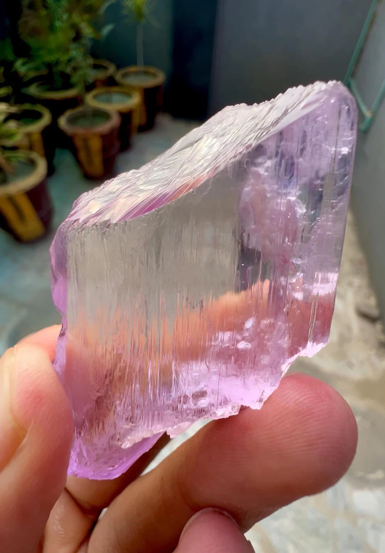 Kunzite Crystal from Afghanistan - 44 Grams