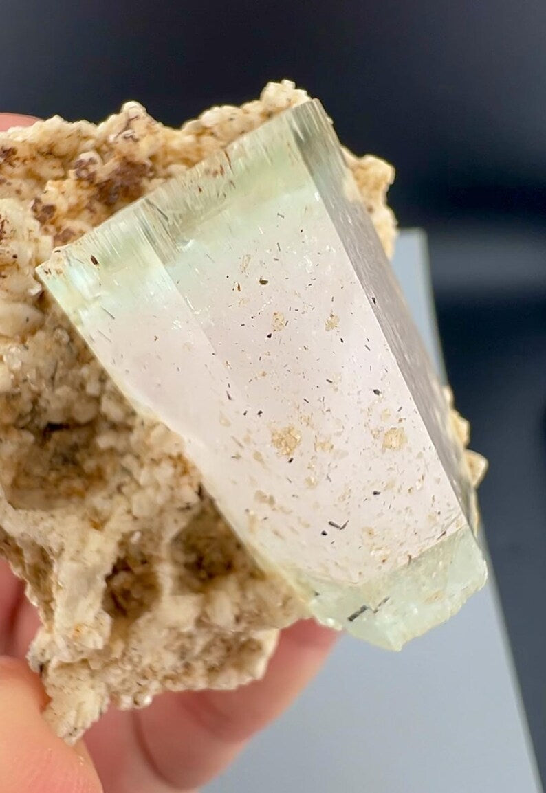 AquaMorganite Specimen from Pakistan - 80 Grams