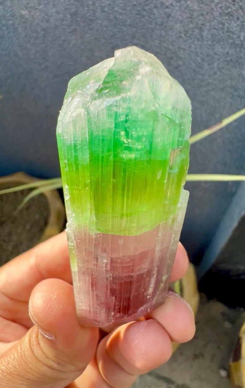Tourmaline Crystal from Afghanistan - 85 Grams