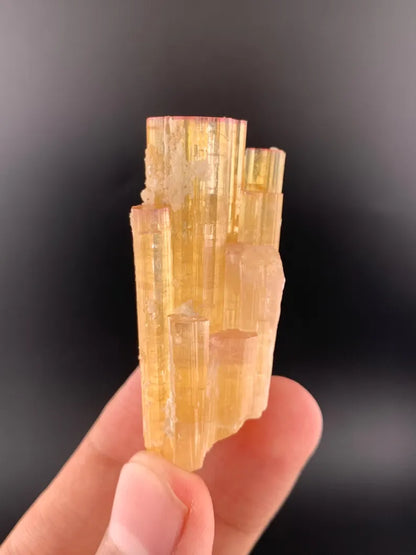 Orange Tourmaline Crystal from Afghanistan - 31 Grams
