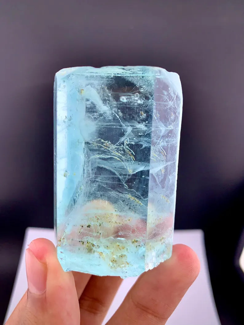 Aquamarine Crystal from Pakistan - 119 Grams