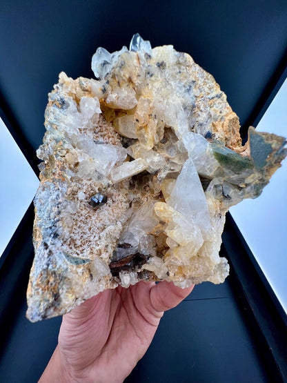 Anatase With Quartz Specimen from Pakistan - 864 Grams