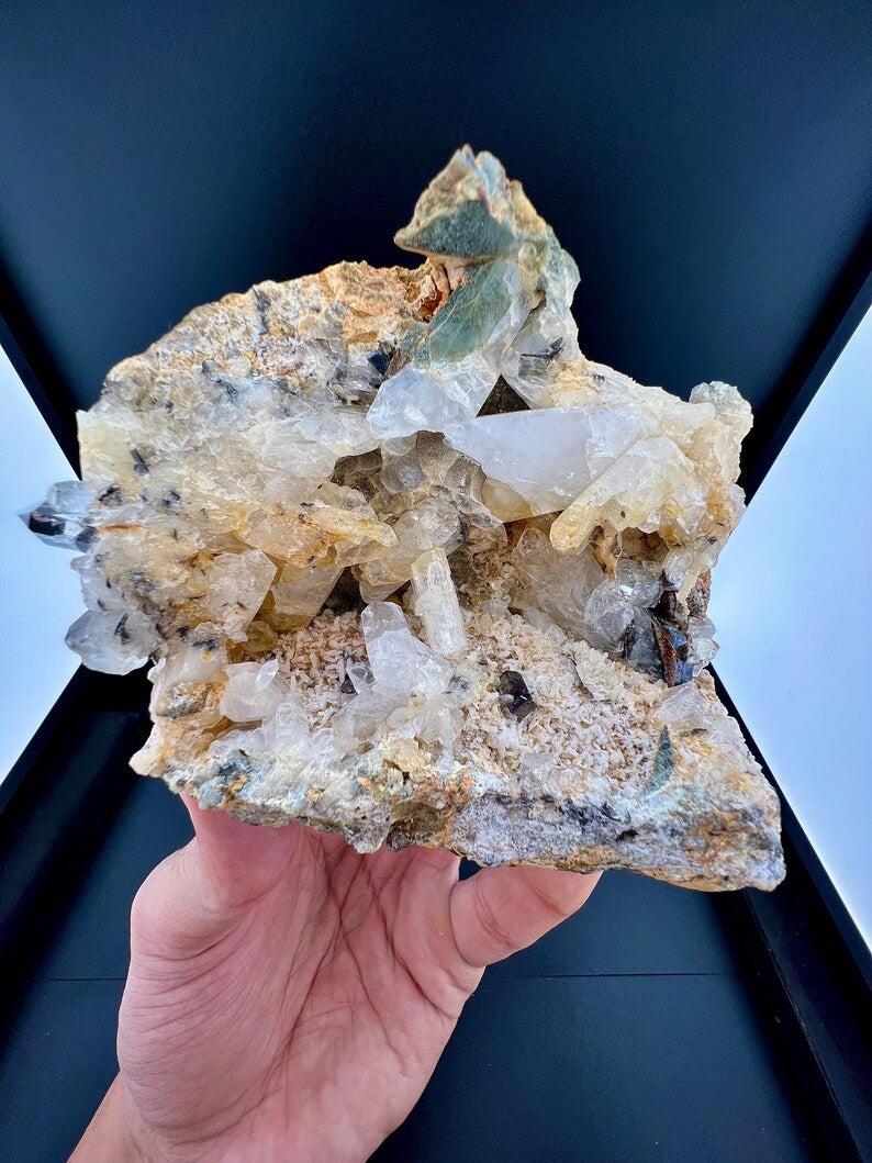 Anatase With Quartz Specimen from Pakistan - 864 Grams