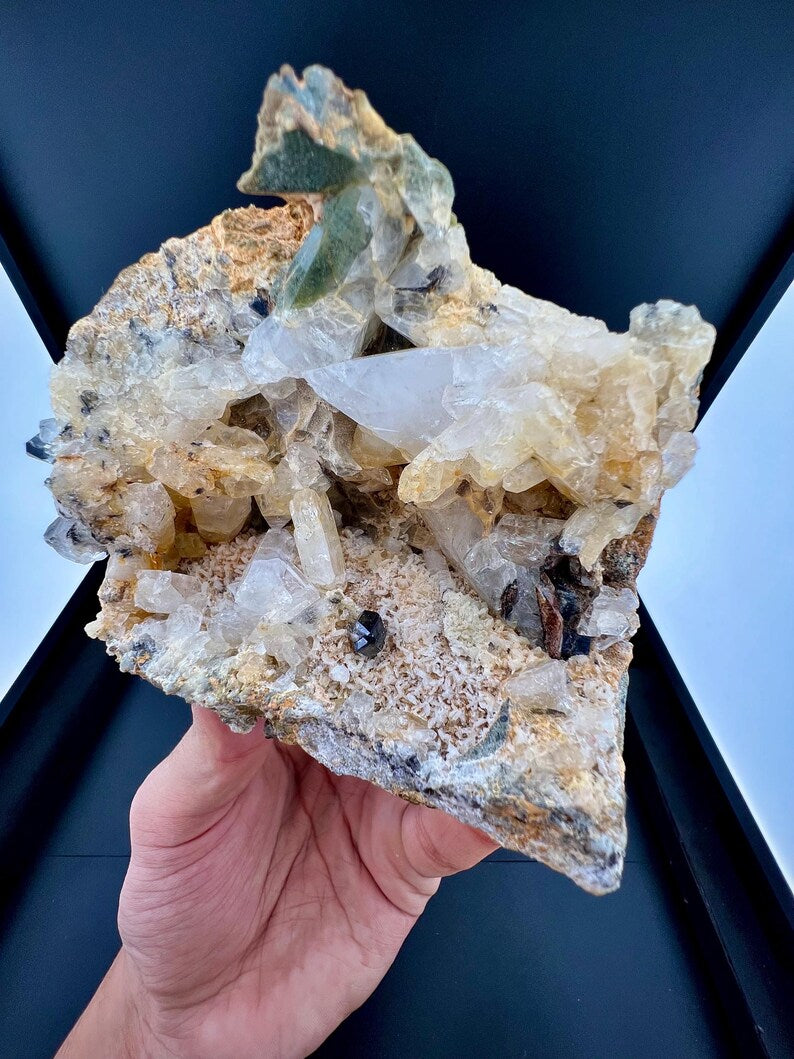 Anatase With Quartz Specimen from Pakistan - 864 Grams