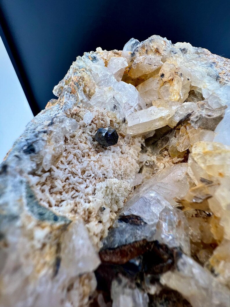 Anatase With Quartz Specimen from Pakistan - 864 Grams