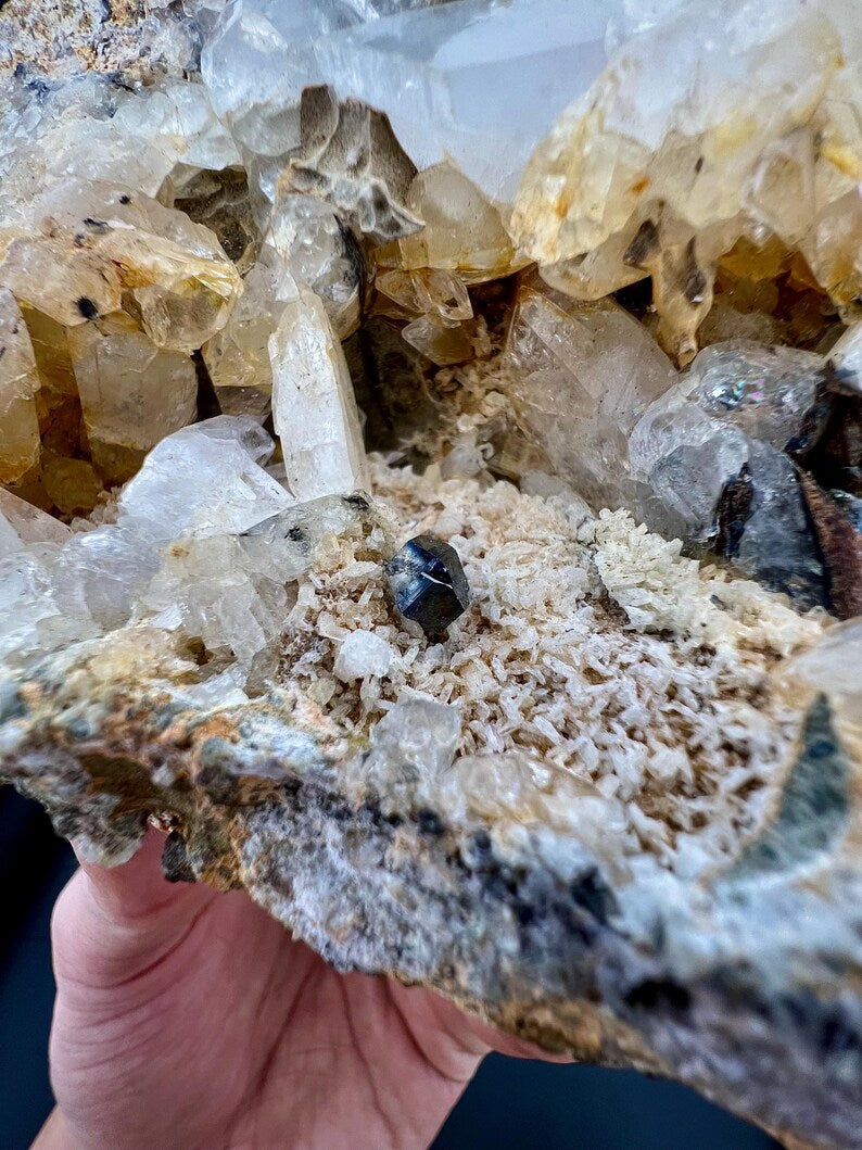 Anatase With Quartz Specimen from Pakistan - 864 Grams