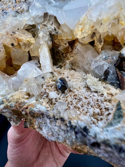 Anatase With Quartz Specimen from Pakistan - 864 Grams