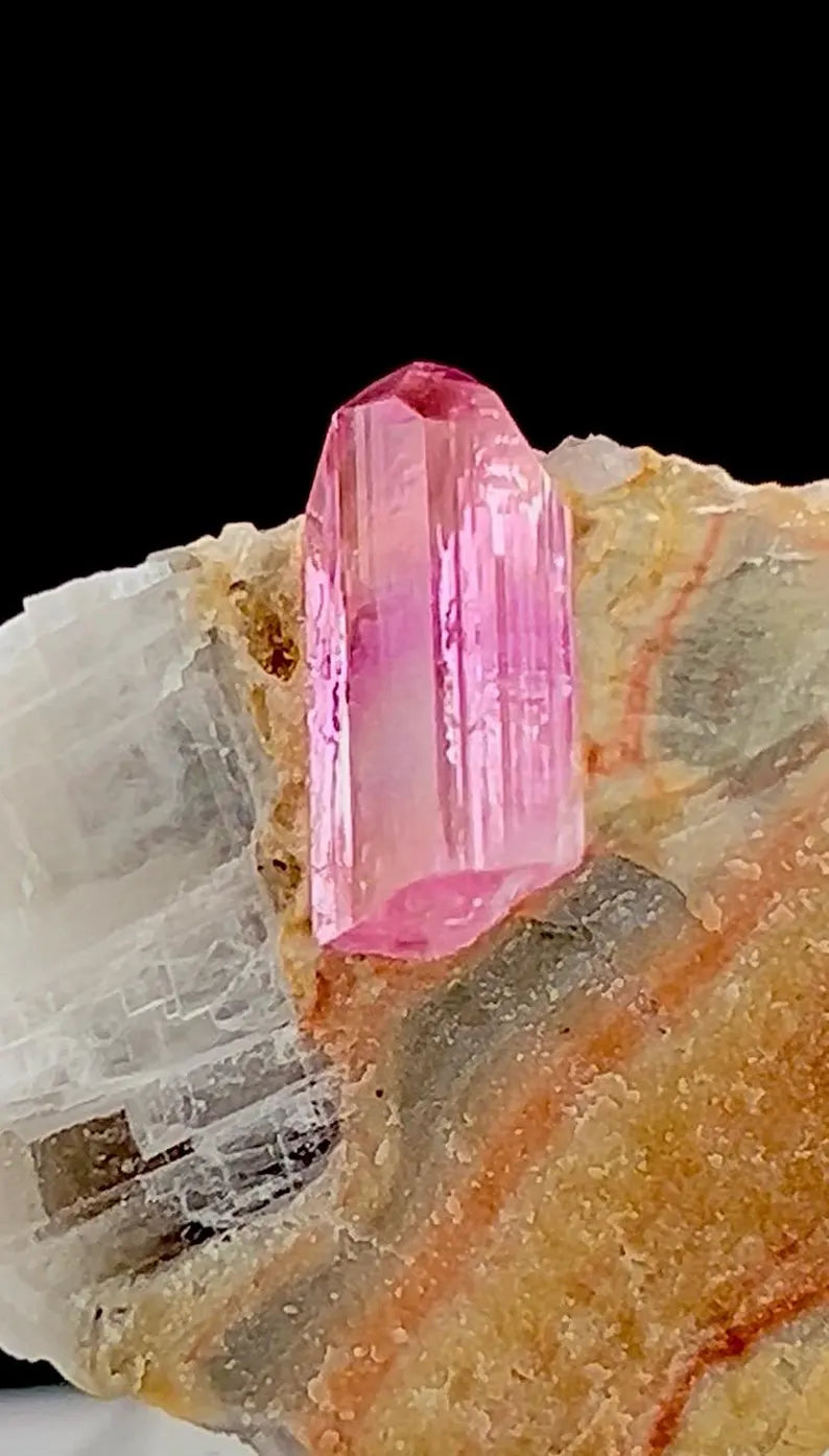 Pink Topaz Specimen from Katlang Pakistan - 15.3 Grams