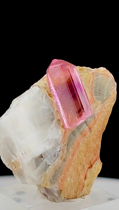 Pink Topaz Specimen from Katlang Pakistan - 15.3 Grams