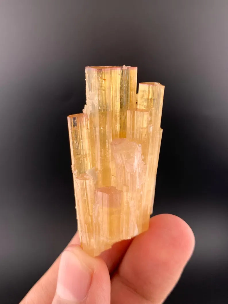 Orange Tourmaline Crystal from Afghanistan - 31 Grams