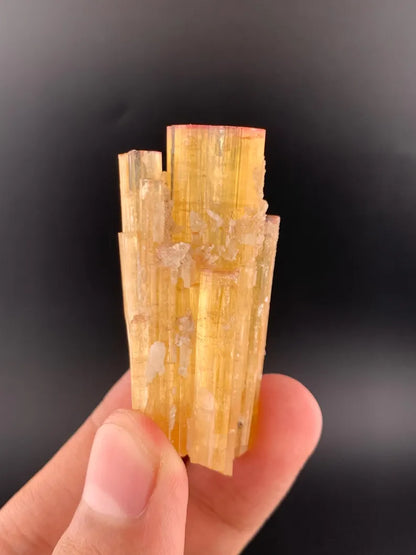 Orange Tourmaline Crystal from Afghanistan - 31 Grams