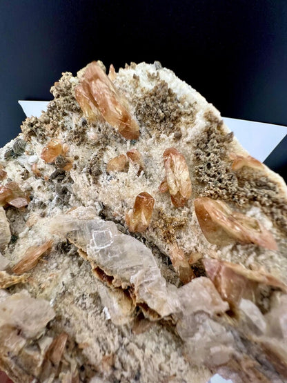 Yellow Sphene Crystals Specimen from Pakistan - 396 Grams