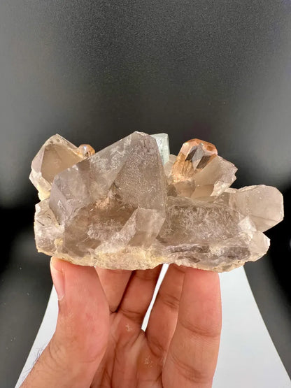 Aquamarine with Topaz and Quartz Specimen from Pakistan - 186 Grams