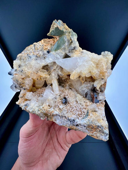 Anatase With Quartz Specimen from Pakistan - 864 Grams