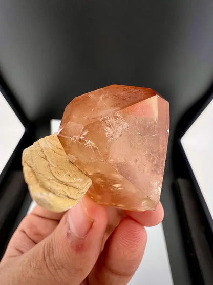 Golden Topaz Crystal with Mica from Pakistan - 55 Grams