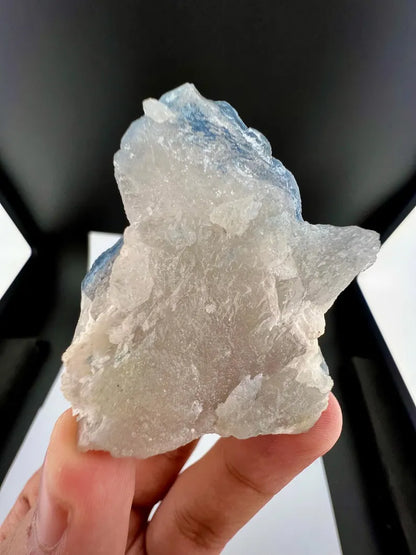 Indicolite Blue Quartz with Mica from Afghanistan - 65 Grams
