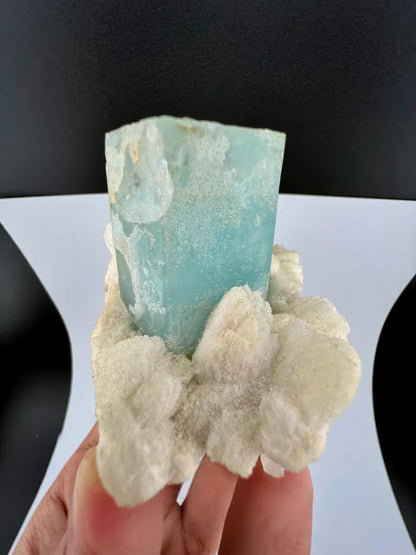 Aquamarine with Quartz Specimen from Pakistan - 145 Grams