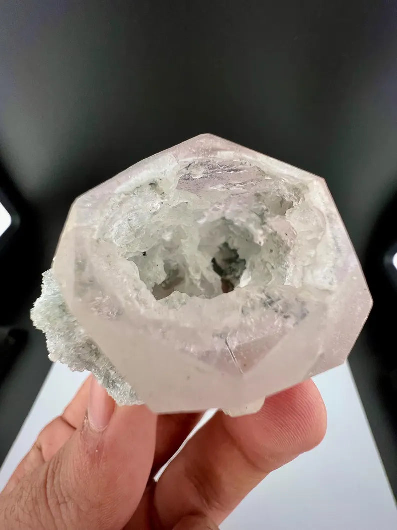 Pink Morganite with Tourmaline and Apatite from Afghanistan - 60 Grams