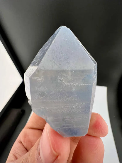 Indicolite Blue Quartz Crystal from Afghanistan - 54 Grams