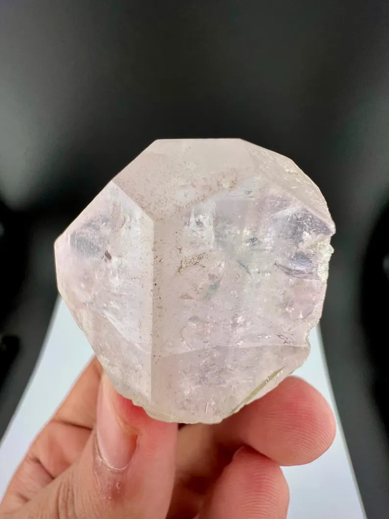 Bicolor AquaMorganite with Tourmaline from Afghanistan - 68 Grams