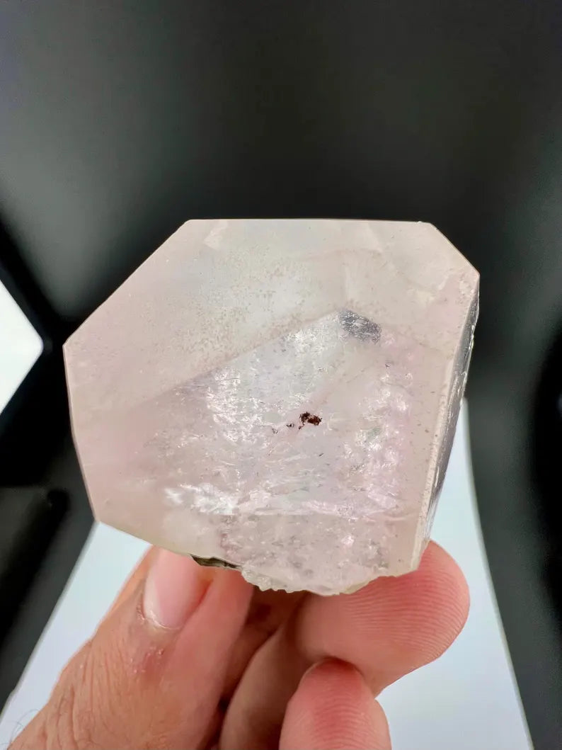 Bicolor AquaMorganite with Tourmaline from Afghanistan - 68 Grams