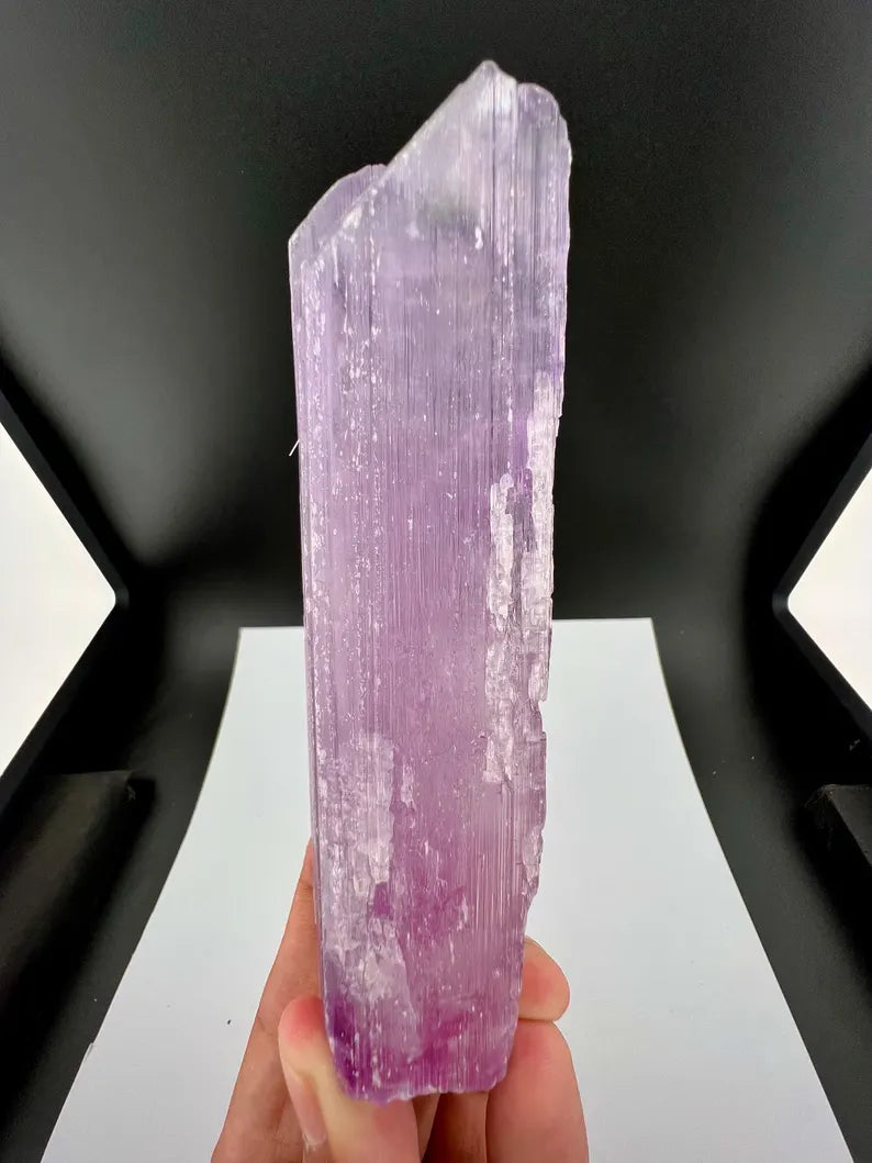 Pink Kunzite Crystal from Afghanistan - 262 Grams