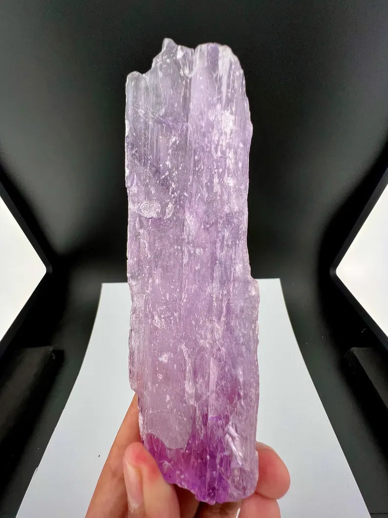 Pink Kunzite Crystal from Afghanistan - 262 Grams