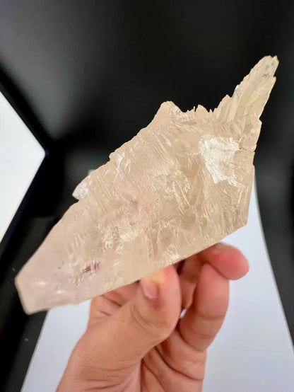 Yellow Triphane Kunzite Crystal from Afghanistan - 93 Grams
