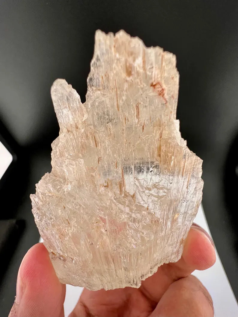 Yellow Triphane Kunzite Crystal from Afghanistan - 93 Grams