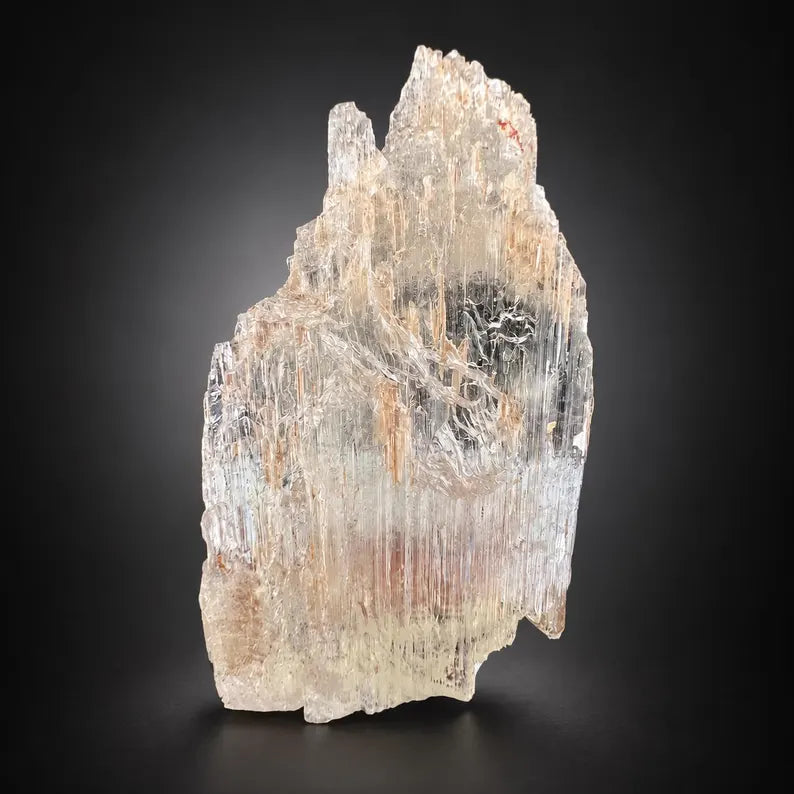 Yellow Triphane Kunzite Crystal from Afghanistan - 93 Grams