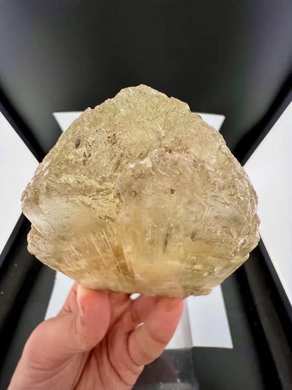 Yellow Triphane Kunzite Crystal from Afghanistan - 411 Grams