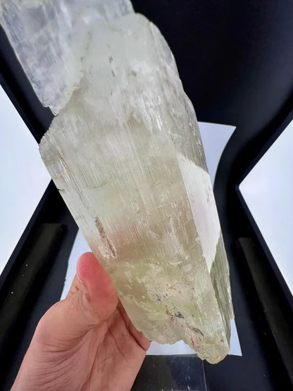 Yellow Triphane Kunzite Crystal from Afghanistan - 590 Grams