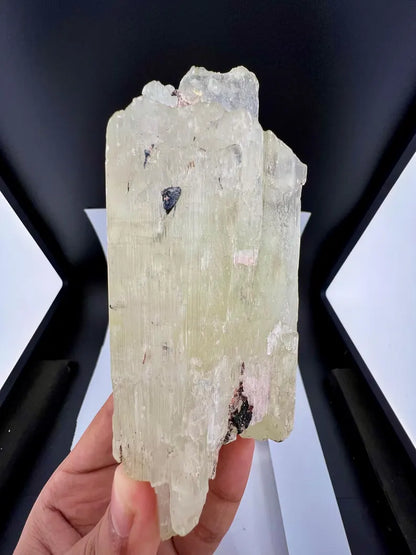 Yellow Triphane Kunzite Crystal from Afghanistan - 590 Grams