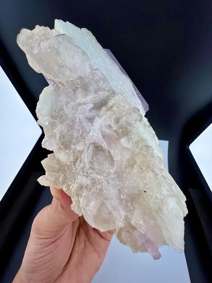 Kunzite with Cleavelandite Albite And Quartz Specimen from Afghanistan - 606 Grams