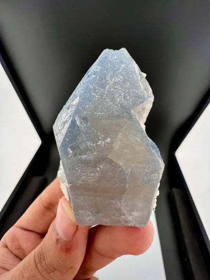 Indicolite Blue Quartz with Mica from Afghanistan - 65 Grams