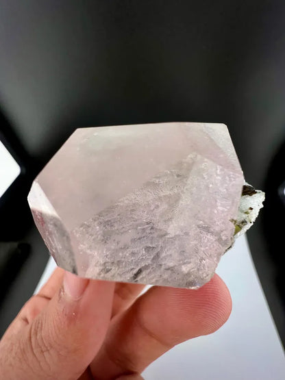 Pink Morganite with Tourmaline and Apatite from Afghanistan - 60 Grams