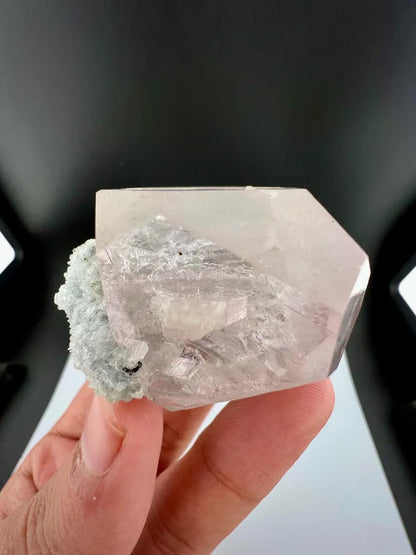 Pink Morganite with Tourmaline and Apatite from Afghanistan - 60 Grams