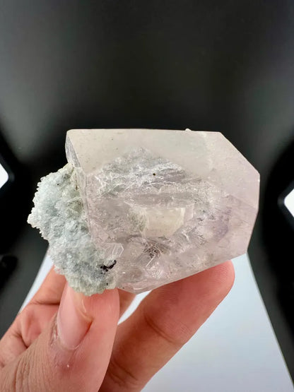 Pink Morganite with Tourmaline and Apatite from Afghanistan - 60 Grams