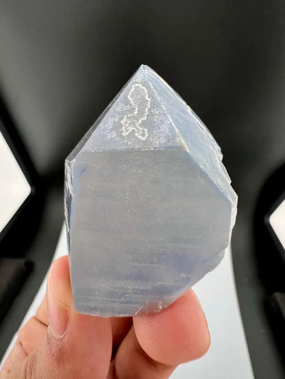Indicolite Blue Quartz Crystal from Afghanistan - 54 Grams