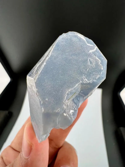 Indicolite Blue Quartz Crystal from Afghanistan - 54 Grams