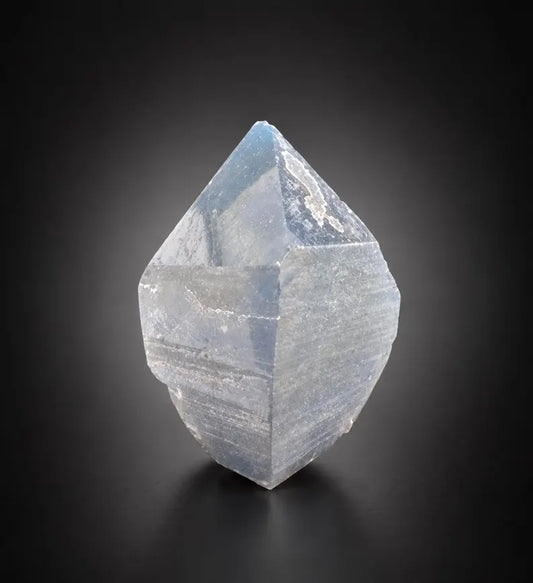 Indicolite Blue Quartz Crystal from Afghanistan - 54 Grams